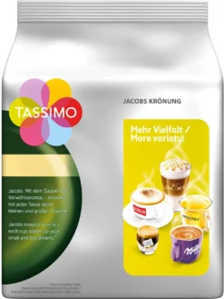 TASSIMO Kapseln 3x16 Jacobs Krönung XL + 3x16 Krönung Kräftig XL T Discs - Insgesamt 96 Getränke -Kaffeeprodukte aa804d793e8645ba2bf57e20431f3685 3
