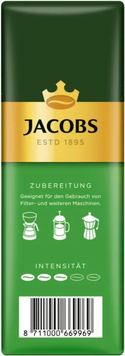 JACOBS Auslese Klassisch Filterkaffee 12x500g Kaffee Gemahlen -Kaffeeprodukte ac23ab096f0fe2009834d5bedde55550 2