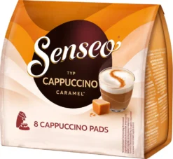 SENSEO Typ Cappuccino Caramel Pads 10er Pack 10 X 8 Getränke -Kaffeeprodukte b046d289bba094b4ca4c27c467b7a604