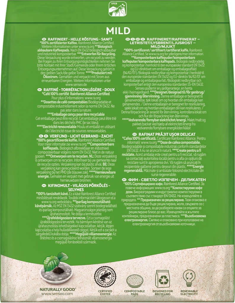 SENSEO Pads Mild Senseopads 5 X 32 Getränke Vorteilspack 7 SENSEO Pads Mild Senseopads 5 X 32 Getränke Vorteilspack – Bild 5