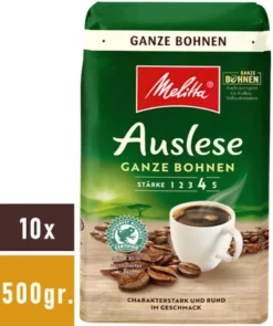 MELITTA Auslese Ganze Bohnen Für Filterkaffee 10x500 G Kräftig Mit Rundem Aroma -Kaffeeprodukte b4c8c397de700e68299901e1c4be902d 1