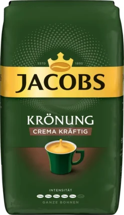 JACOBS Kaffeebohnen Krönung Crema Kräftig 2 X 1kg Ganze Kaffee Bohnen + 1 Aluminium Dose Im Barista-Design -Kaffeeprodukte b901892cf4b3de3619e6092671203bab 3