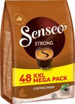 SENSEO Pads Strong 480 Kaffeepapds XXL Paket - 10 X 48 Getränke -Kaffeeprodukte b9049391d7a1b4135bfe8a3b77201050