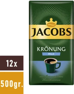 JACOBS Krönung Mild Filterkaffee 12 X 500 G Kaffee Gemahlen 13 JACOBS Krönung Mild Filterkaffee 12 X 500 G Kaffee Gemahlen -Kaffeeprodukte b92c6222bba2a8629a66b6da6745c6d9