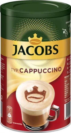 JACOBS Typ Cappuccino 6 X 400 G Dosen Feine Cremigkeit - Viel Schaum -Kaffeeprodukte ba86bd638735409fe2e8540272b42b09