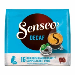 Senseo Decaf Entkoffeiniert | 16 Kaffeepads -Kaffeeprodukte bdada1d93502deb03f3f4688a63c2768