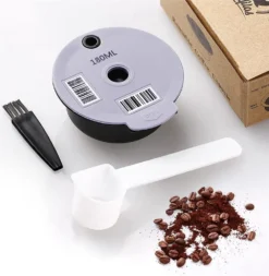 Kaffeeprodukte 26 1 Stück Nachfüllbarer Wiederverwendbarer PP Kaffeekapsel Filter Für Bosch Tassimo 180 Ml Kapazität, Lebensmittelqualität