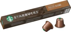 Nestlé® Starbucks House Blend By Nespresso Kaffeekapseln Kakaonote 57g, 10 Kapseln -Kaffeeprodukte c0193d939ab284891d952588db9e7440