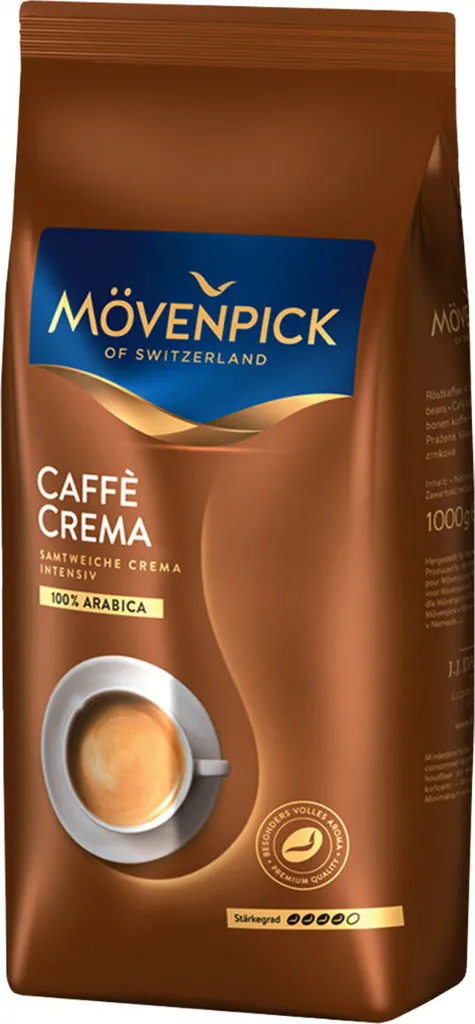 Mövenpick Caffè Crema | Ganze Bohne | 1000g 5 Mövenpick Caffè Crema | Ganze Bohne | 1000g – Bild 3