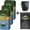 JACOBS Kaffeebohnen Expertenröstung Crema Mild Röstung Des Jahres 3 Kg Ganze Geröstete Bohnen + 1 Jacobs Barista Becher+ 1 Dose -Kaffeeprodukte c4754cb42de6dc25fba0fcd2e6e66b63