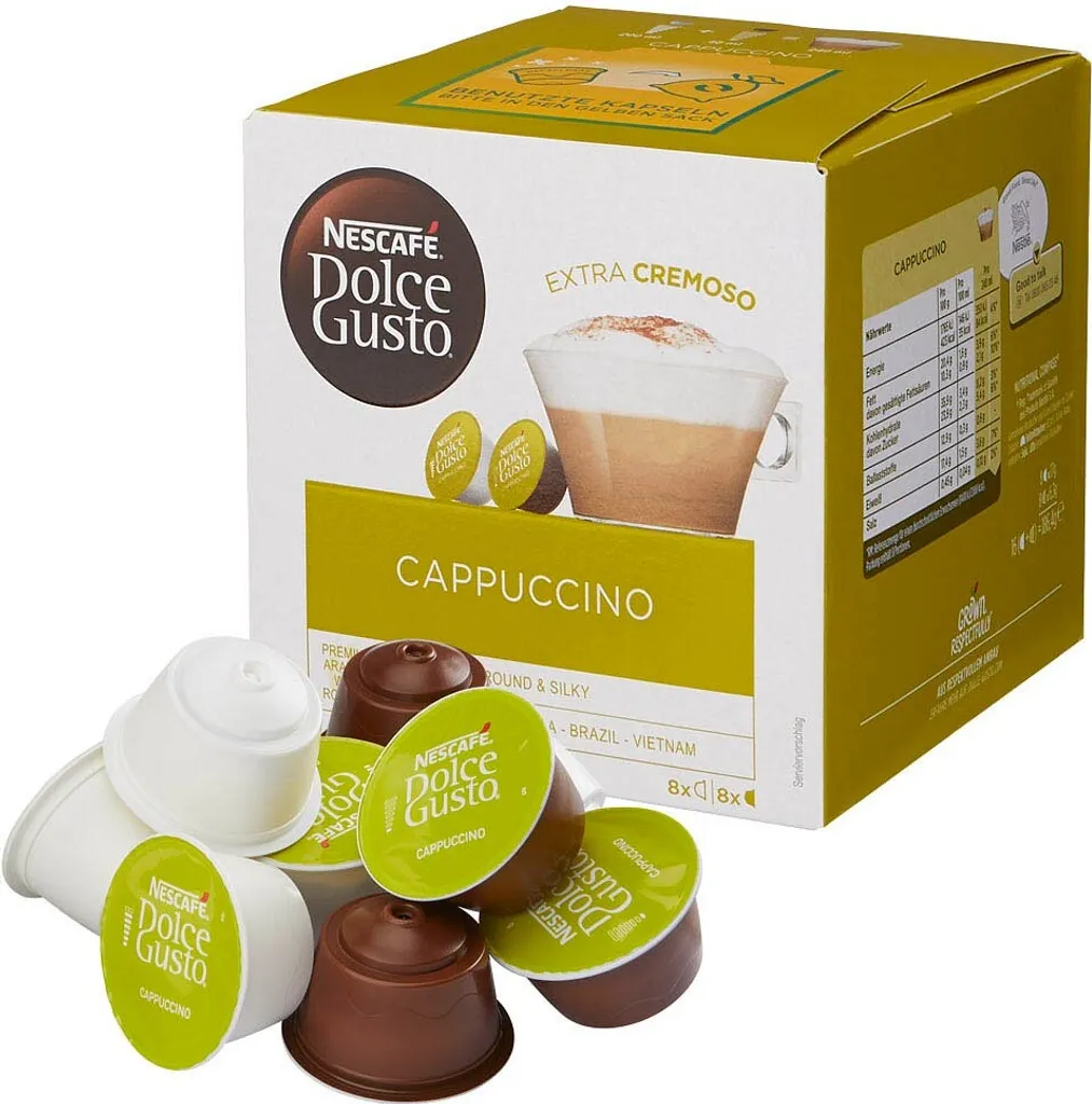 Nescafé® Nescafé Dolce Gusto Cappuccino | 8 Kaffeekapseln 11 Nescafé® Nescafé Dolce Gusto Cappuccino | 8 Kaffeekapseln – Bild 9