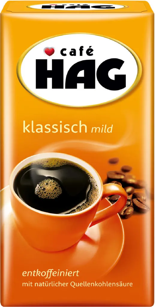 CAFÉ HAG Klassisch Mild Filterkaffee Entkoffeiniert 12 X 500 G Kaffee Gemahlen 4 CAFÉ HAG Klassisch Mild Filterkaffee Entkoffeiniert 12 X 500 G Kaffee Gemahlen – Bild 2