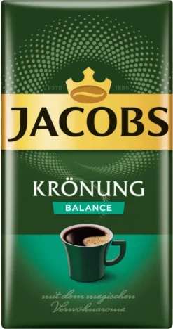 JACOBS Filterkaffee Krönung Balance 6 X 500 G Kaffee Gemahlen + 1 Becher+ 1 Dose -Kaffeeprodukte cbea3c59ab251e2292f5ead25a64a448