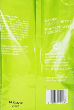 Joerges Gorilla Kaffeehaus Kaffeebohnen 1kg -Kaffeeprodukte ccb2263687bfc1451f03bc2c362fdbdd