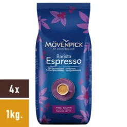 Mövenpick - Espresso Bohnen - 4x 1kg -Kaffeeprodukte cde3fc26fe60beaa0866efa6f453afc5