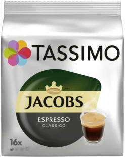 Tassimo Jacobs Espresso Classico | 16 T Discs, Kaffeekapseln -Kaffeeprodukte cfd28f39e400a3a50454446e65a7bb3a