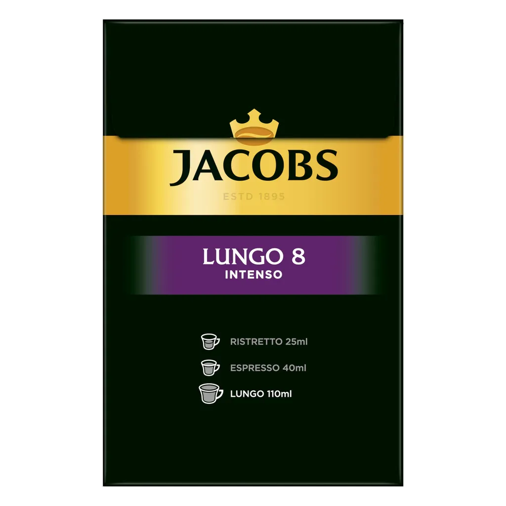 JACOBS Kapseln Lungo Intenso 5 X 40 Nespresso®* Kompatible Kaffeekapseln 7 JACOBS Kapseln Lungo Intenso 5 X 40 Nespresso®* Kompatible Kaffeekapseln – Bild 6