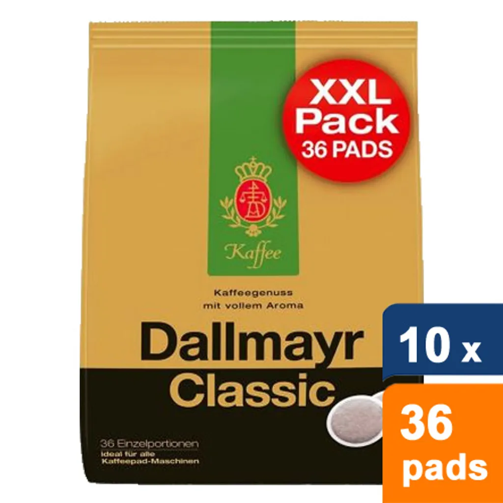 Dallmayr - Classic - 10x 36 Pads 3 Dallmayr - Classic - 10x 36 Pads
