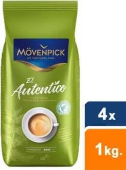 Mövenpick El Autentico Caffè Crema | Ganze Bohne | 1000g -Kaffeeprodukte d4fad1ba4344bc87a3ade35585791158
