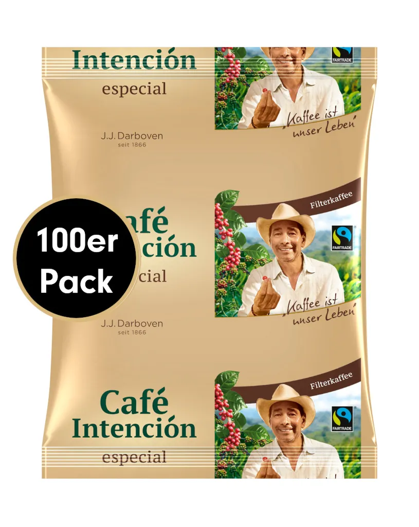 Filterkaffee ESPECIAL In Kannenportionen Von Café Intención, 100x60g 3 Filterkaffee ESPECIAL In Kannenportionen Von Café Intención, 100x60g