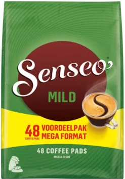 SENSEO Kaffeepads Mild Senseopads 48 Getränke Pads XXL Vorratspackung Softpad