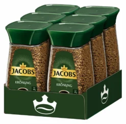 JACOBS Krönung Löslicher Kaffee 6 X 200 G Gläser Instantkaffee -Kaffeeprodukte e4f528be41e6461adea7f8279939aeff