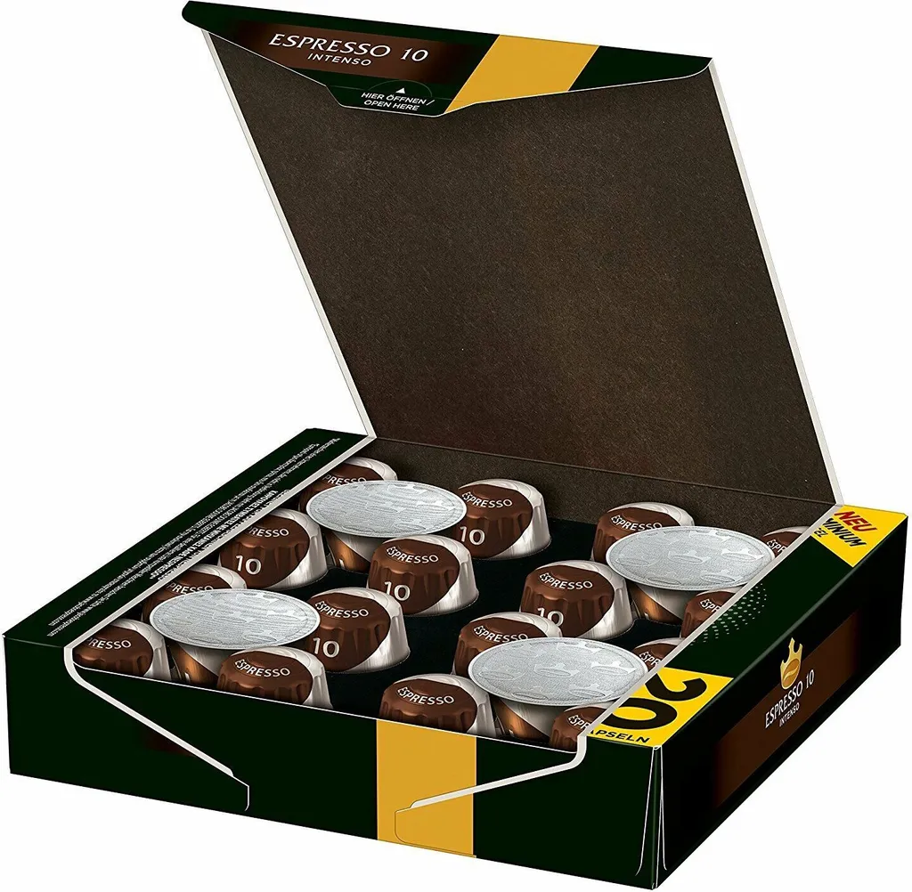 JACOBS Espresso 10 Intenso 200 Nespresso®* Kompatible Kaffeekapseln 6 JACOBS Espresso 10 Intenso 200 Nespresso®* Kompatible Kaffeekapseln – Bild 4