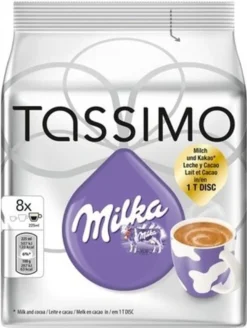 Tassimo Milka Kakaospezialität | 8 T Discs, Kaffeekapseln -Kaffeeprodukte eb83ffb0c3593246c8b30554edabfafe