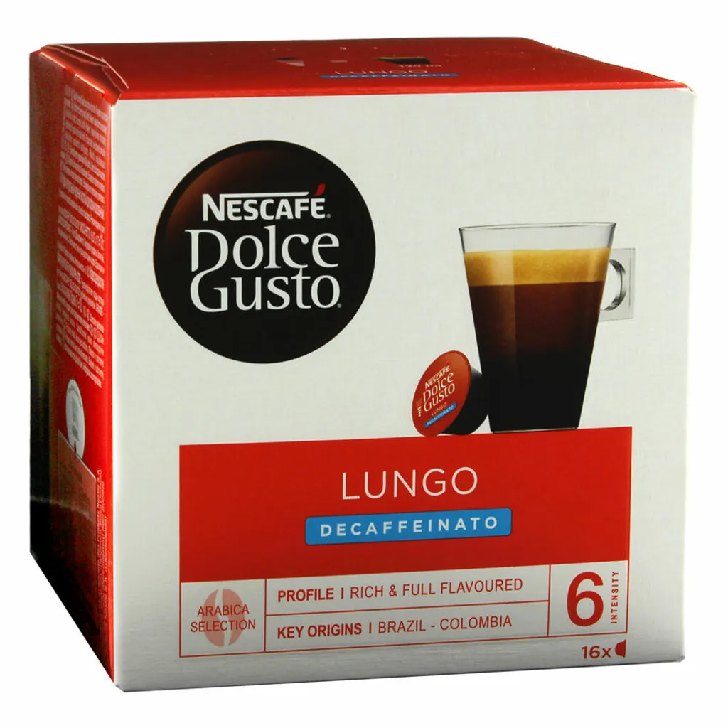 Nescafé® Nescafé Dolce Gusto Lungo Decaffeinato Entkoffeiniert | 16 Kaffeekapseln 10 Nescafé® Nescafé Dolce Gusto Lungo Decaffeinato Entkoffeiniert | 16 Kaffeekapseln – Bild 8
