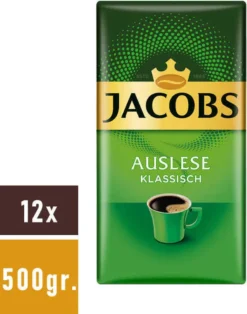 JACOBS Auslese Klassisch Filterkaffee 12x500g Kaffee Gemahlen -Kaffeeprodukte ec63005238457badac62ccda63817cba