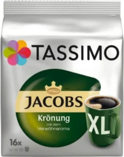 Tassimo Jacobs Krönung XL | 16 T Discs, Kaffeekapseln -Kaffeeprodukte ed80b40adbc481ac0ab9f04cd025bade