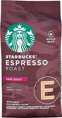 Nestlé® Starbucks Espresso Roast,Dark Roast,Karamellnote, Ganze Bohne, 200g -Kaffeeprodukte ee0540061fb2e505b744a0c44f8c23f0