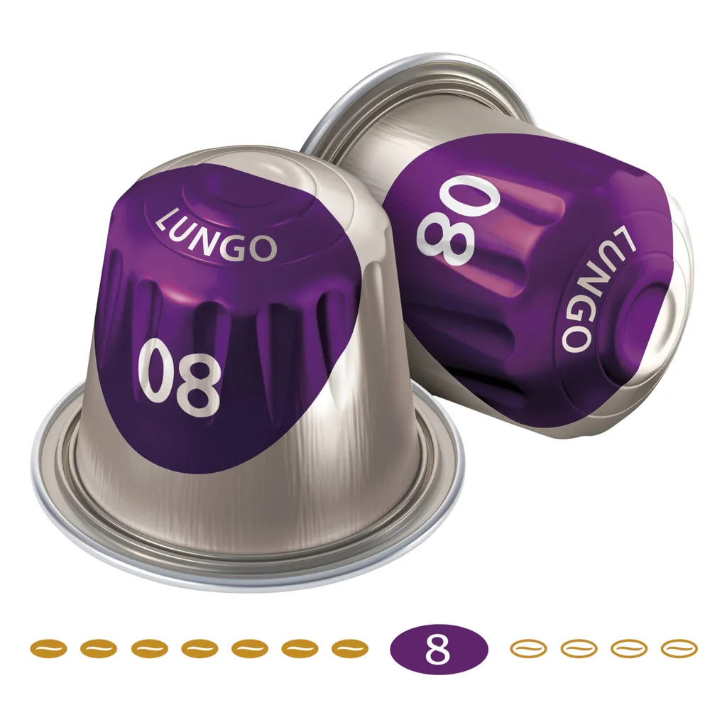 JACOBS Kapseln Lungo Intenso 5 X 40 Nespresso®* Kompatible Kaffeekapseln 9 JACOBS Kapseln Lungo Intenso 5 X 40 Nespresso®* Kompatible Kaffeekapseln – Bild 8