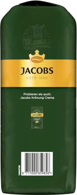 JACOBS Kaffeebohnen Krönung Crema Kräftig 3 Kg Geröstete Ganze Bohnen + 1 Jacobs Barista Becher + 1 Dose -Kaffeeprodukte efe74b45696ed4dfad9effe1c600975f 1