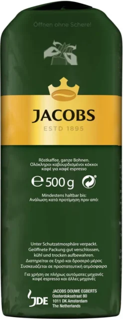 JACOBS Kaffeebohnen Krönung Aroma-Bohne Kräftig 6x500g Ganze Kaffee Bohnen -Kaffeeprodukte eff377cb89638dc55ce8fe0f7039e000