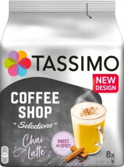 TASSIMO Kapseln Choco-Chai-Paket Milka & Chai Latte à 3 X 8 Portionen - 48 Getränke -Kaffeeprodukte f33d890bdb735d95a06d3030ad919090 1