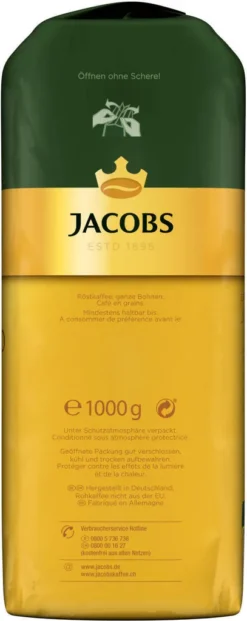 JACOBS Kaffeebohnen Expertenröstung Crema Italiano Bohnenkaffee 2 X 1 Kg Ganze Bohne 15 JACOBS Kaffeebohnen Expertenröstung Crema Italiano Bohnenkaffee 2 X 1 Kg Ganze Bohne -Kaffeeprodukte fbbe40d7690cbafad7f66640b4d82c08